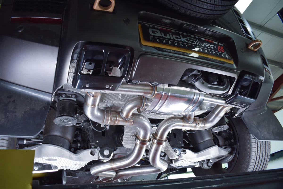 Land Rover Defender Performance Exhaust - Sport w/ Sound Architect - Quicksilver - OCTA 110 P635